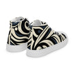 Abstract Horse Women’s high top canvas shoes