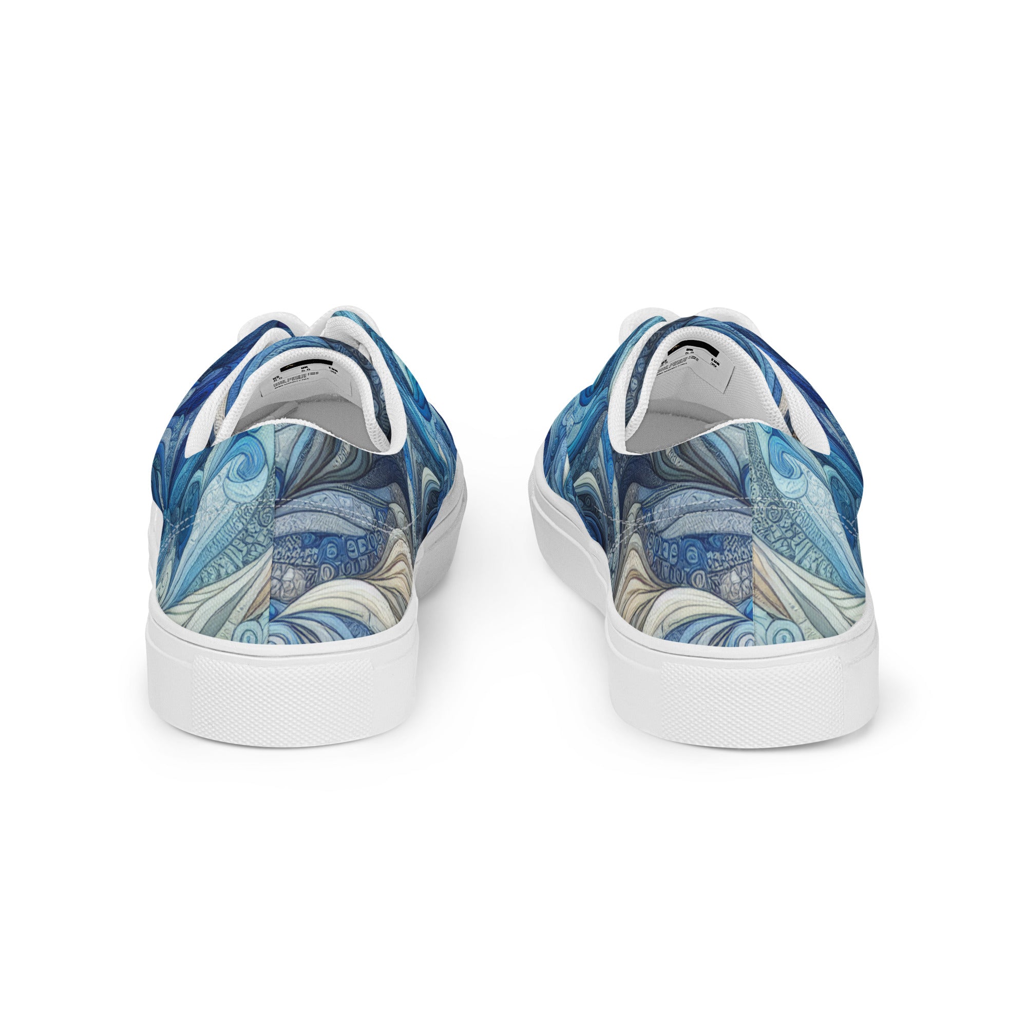 Blue Wave Women’s lace-up canvas shoes