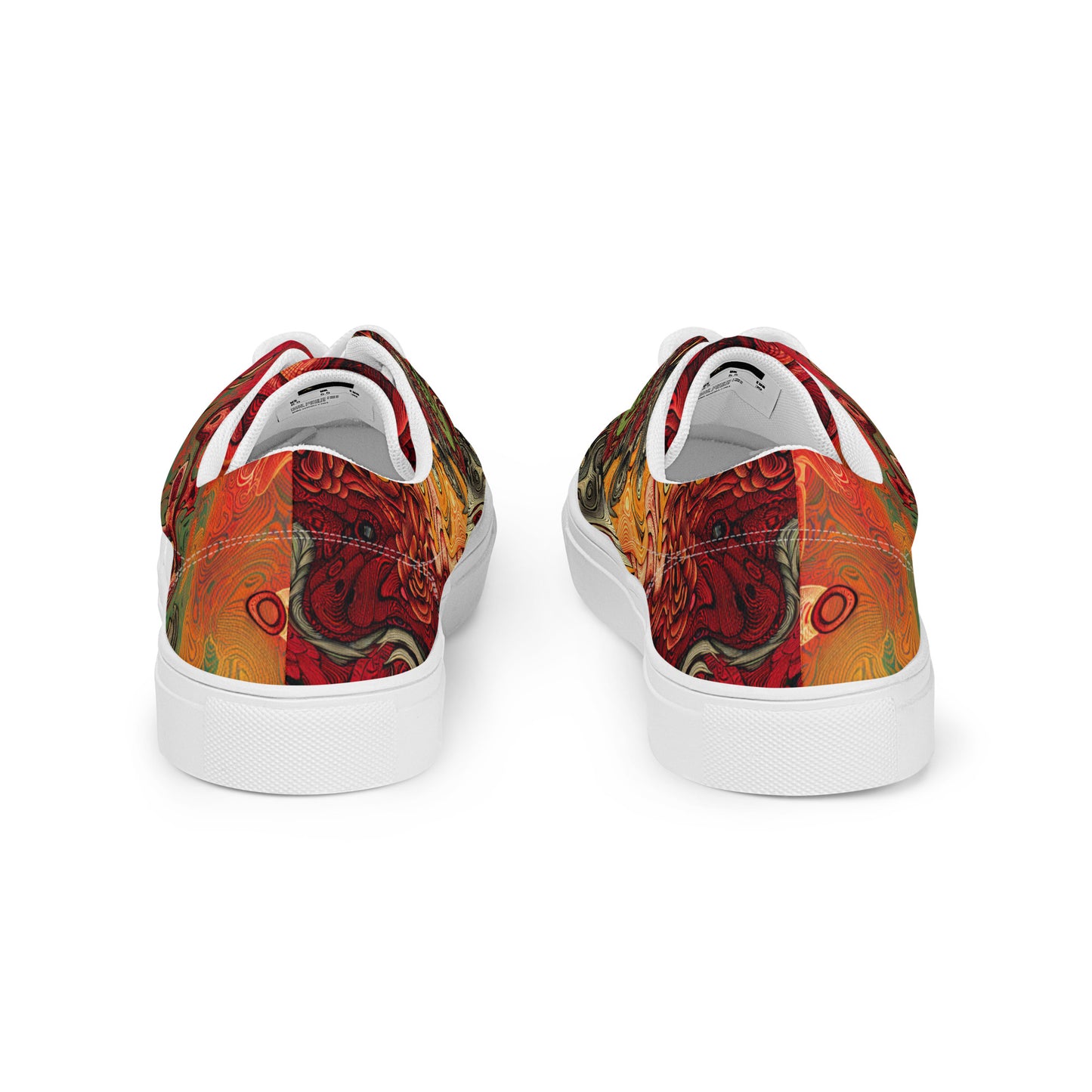 Red Dragon Women’s lace-up canvas shoes