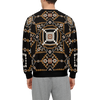 Axiest Brown and Black Men’s Relaxed Fit Sweatshirt | Earth Friendly